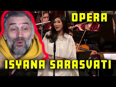 Isyana Sarasvati - Opera Arias - Frühlingsstimmen - Walzer, - Johann Strauss II - singer reaction