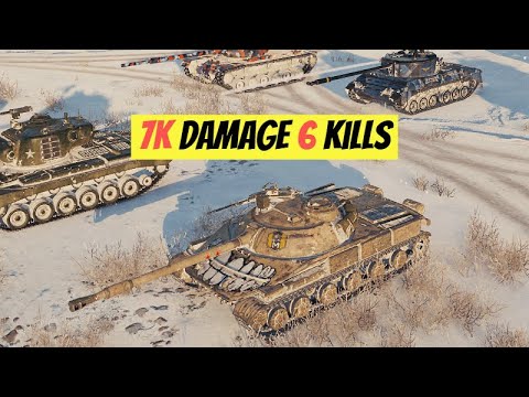 Object 907 7K Damage 6 Kills World of Tanks