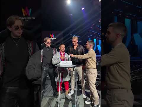 Jon Henrik Fjällgren, Arc North, Adam Woods talk to us about their rehearsal! | Eurovisionfun