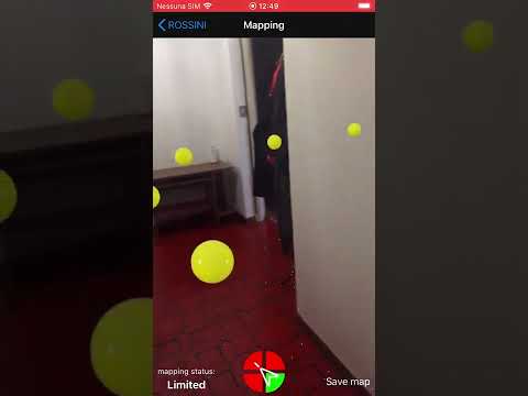Augmented Reality Navigation iOS App - EveryWare Lab Rossini Demo