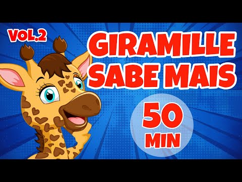 Giramille Sabe Mais Vol.2 - Giramille 50 min | Desenho Animado Musical