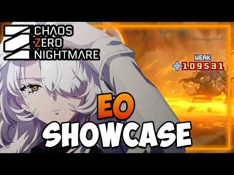 E0 NINE 100K DAMAGE IN 1 HIT I E0 Nine Showcase I Turn 6 100k+ DMG I Chaos Zero Nightmare