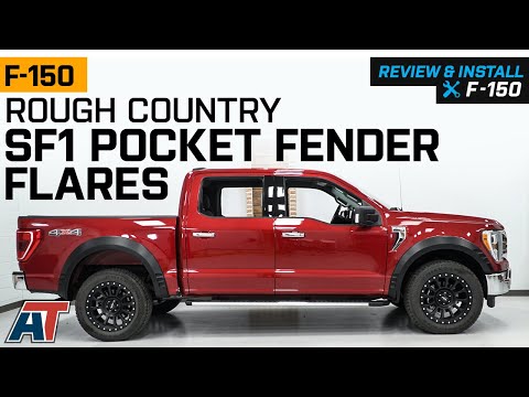2021-2023 F-150 Rough Country SF1 Pocket Fender Flares Review & Install