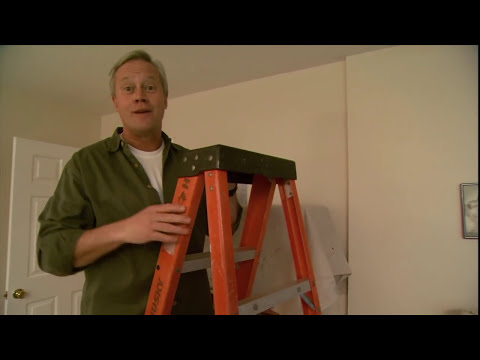 How to Cover Over a Water Stain on a Ceiling - Today's Homeowner with Danny Lipford