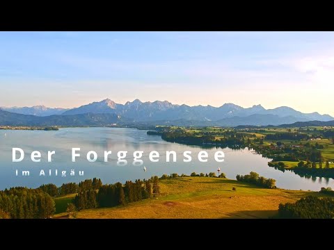 Forggensee im Allgäu | Stauseen in Bayern | 4K