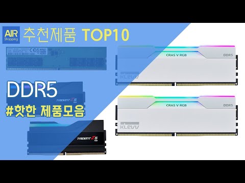 DDR5 램 PC메모리 추천 순위 Top10