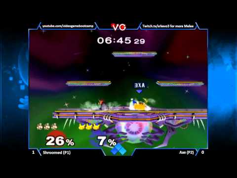 Evo 2K13 - Shroomed (Doctor Mario) Vs Axe (Pikachu) SSBM Semi Finals Bracket - Smash Bros Melee