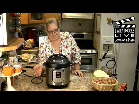 Instant Pot Corned Beef and Cabbage dinner for St...