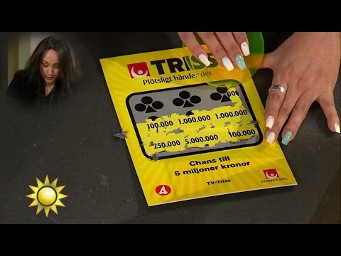 Trissvinnaren: "Idag startar jag företag" - Nyhetsmorgon (TV4)