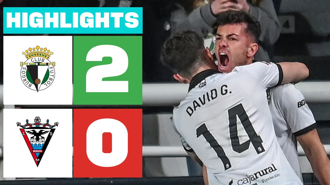 Burgos Club de Fútbol vs Mirandés Highlights