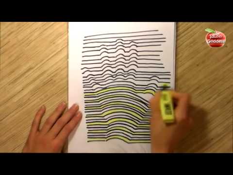How To Draw 3D Hand   Easy Tutorial for 3D Image   Optical Illusion Trick on Paper