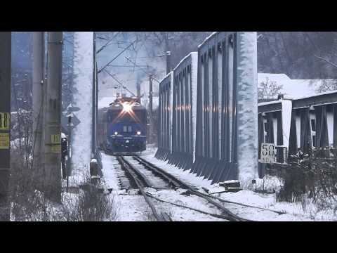 Winter Trains in Dej Calatori.