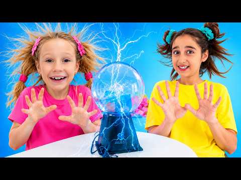 Nastya and Her Friend Overcome Challenges
