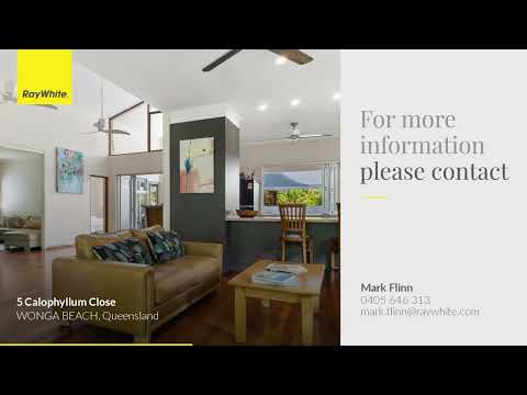5 Calophyllum Close, Wonga Beach, QLD 4873, 5 Bedrooms, 3 Bathrooms, House