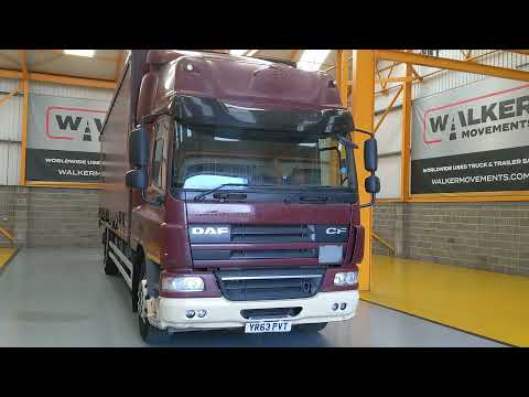 New In Stocklist For Sale: DAF CF75.310 EURO 5, 6X2 26 TONNE CURTAINSIDER – 2013 – YR63 PVT