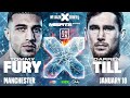 MF DAZN X SERIES 20 TOMMY FURY VS DARREN TILL LAUNCH PRESS CONFERENCE LIVESTREAM