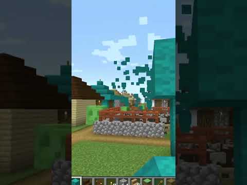 UNBELIEVABLE! I Built a Small Village in Minecraft in ONE DAY! #shorts