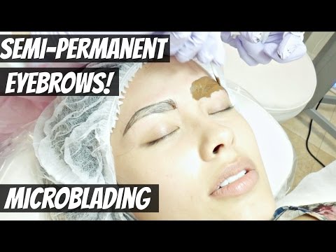 My Eyebrow Microblading Experience | Before and After, Daily Updates, and the Process Video