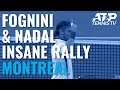 Fognini & Nadal Deliver Breathtaking Rally at Coupe Rogers 2019!