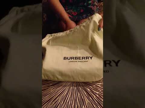 Burberry Bag - UNBOXING: Thomas BURBERRY Monogram