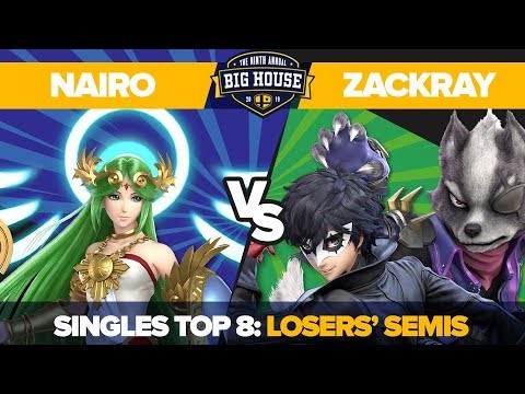 Nairo vs zackray - Top 8 Losers' Semifinals: Ultimate Singles - TBH9 | Palutena vs Wolf, Joker