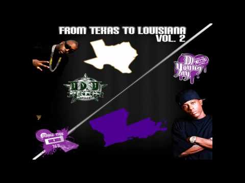 MixTape: From Texas To Louisiana Vol. 2 (Chopped & Screwed) (By: DJ Junior210 & DJ YoungJay)
