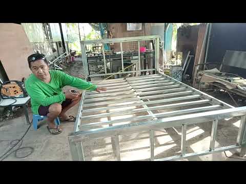 Steel Bed measurements and materials