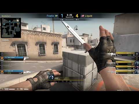 CS:GO POV Demo Liquid EliGE (28/14) vs Fnatic (de_dust2)