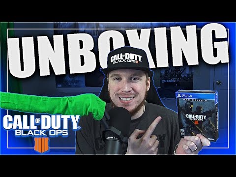Call of Duty: Black Ops 4-PS4 Pro Edition-Unboxing