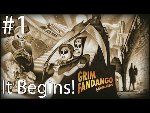 Let's Play Grim Fandango: Remastered Episode 1: It Begins! |PSVITA|