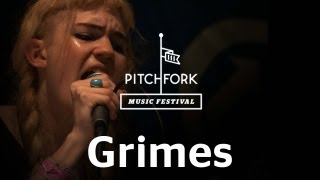 Grimes performs &quot;Circumambient&quot; at Pitchfork Music Festival 2012