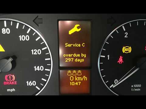 Thumbnail for How To Reset 2004-2012 Mercedes A Class Service Overdue Inspection Light by Car