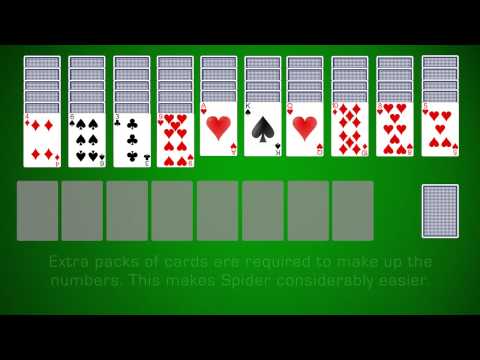 How To Play Spider Solitaire - YouTube