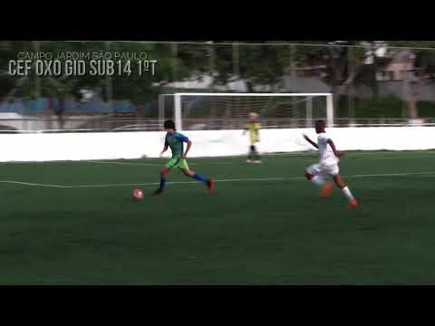 Copa Paulistana 2020 - CEF x Gideão Soccer (Sub 14)