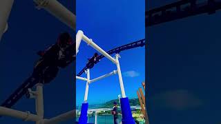 3 thrilling attractions on cruise ships! Are you brave enough? #shorts #cruise