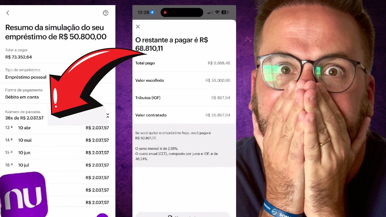 NUBANK LOAN CRAZINESS HAPPENED! [NUBANK SLASHED INTEREST RATES]