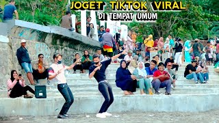 Download lagu JOGET TIKTOK VIRAL DI TEMPAT UMUM.. NGAKAK PARAH mp3