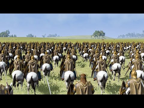 Intense War: Lindon VS Rohan | Cinematic Battle | Total War Attia