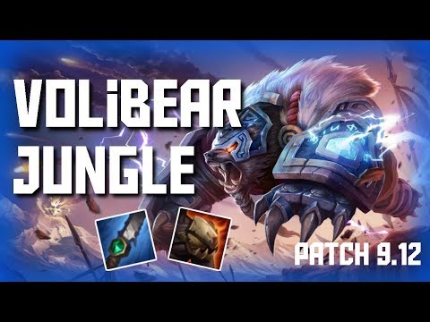 VOLIBEAR JUNGLE IS A BEAST IN LOW ELO ! - VOLIBEAR  PATCH 9.12