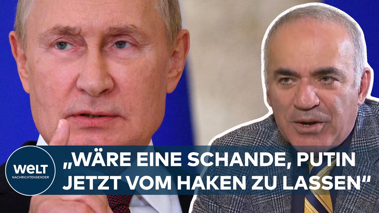 GARRI KASPAROW: Putin? "Deutschland hat jetzt die Chance, seine historische Schuld abzutragen"