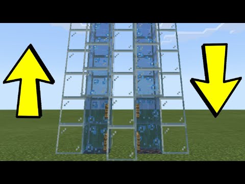 Minecraft 1.16 - How To Make A Water Elevator!