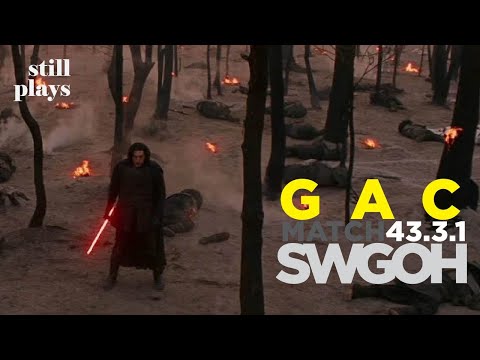 GAC 43.3.1 | K2 | 4 v 4 GL Roster Match - Scout Trooper Solid Showing - Ahoska E3 Rant | SWGOH