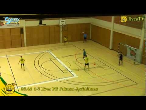 Mad Max-Ilves FS 1-9 (1-4) 22.12.12 Futsal-Liiga maalikooste