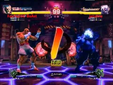 SSF4 AE: FanTaZtiC-BeAst (Sagat) vs jetultra (Oni) - Ranked Match (1080p HD)