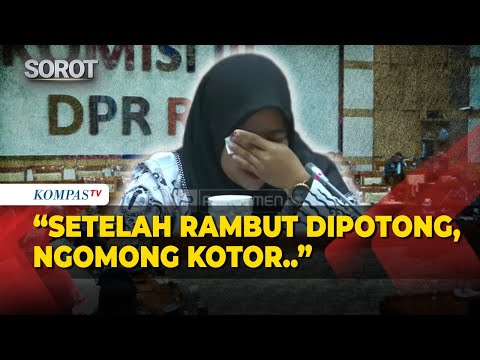 Depan DPR, Pecah Tangis Guru di Muaro Jambi Jadi Tersangka usai Cukur Rambut Siswa