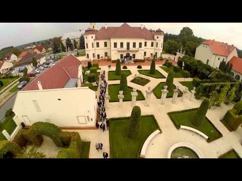 Gabi és Zoli esküvője: Légi felvételek