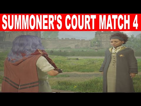 Hogwarts Legacy SUMMONER'S COURT MATCH 4 - Charlotte Morrison Side Quest Guide