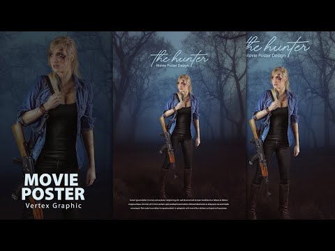 How to Design Poster in Photoshop cc