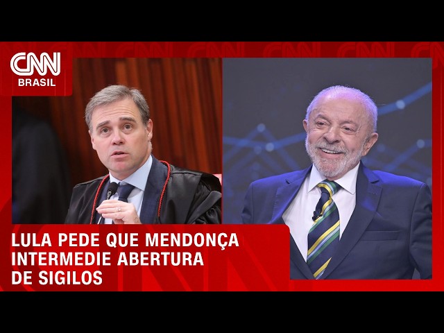 Lula pede que Mendonça, vice-presidente do TSE, intermedie abertura de sigilos | CNN PRIME TIME
