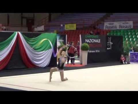 VIOLA MASTROENI FINALE NAZIONALE AL NASTRO - Campionato  Specialità 2016